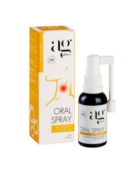 Ag Pharm Oral Spray Σπρέι Στόματος με Αντιβακτηριακές & Αποσυμφορητικές Ιδιότητες με Πρόπολη & Μαστίχα 30ml
