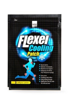 Intermed Flexel Cooling Patch Δροσιστικά Αυτοκόλλητα Επιθέματα για Ανακούφιση από τους Πόνους 3 Τεμάχια