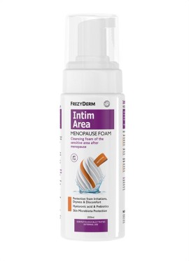 Frezyderm Intim Area Menopause Foam pH7.0 Αφρός Καθαρισμού Ευαίσθητης Περιοχής για Ερεθισμούς & Ξηρότητα 200ml