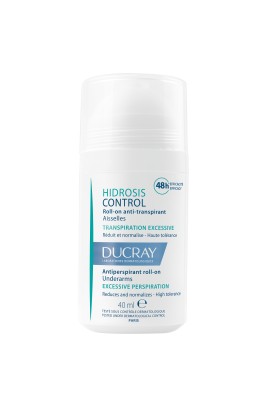 Ducray Hidrosis Control Αντιιδρωτικό Roll on για τις Μασχάλες - Υπερβολική Εφίδρωση 40ml