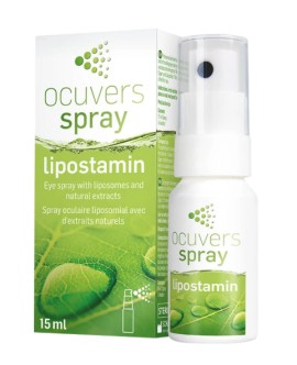 Ocuvers Lipostamin Οφθαλμικό Spray με Λιποσώματα Ενυδατώνει τα Μάτια 15ml