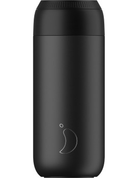 Chillys Series 2 Μαύρο Coffee Cup Κούπα Θερμός από Ανοξείδωτο Ατσάλι 500ml