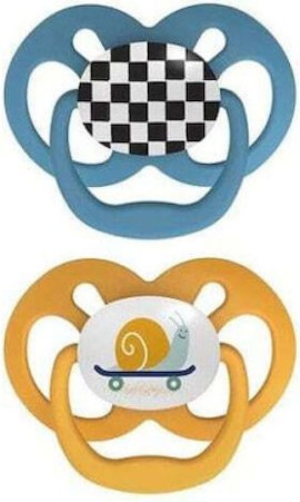 Dr Browns Advantage Πιπίλες 6-18m Σιλικόνης 2 τμχ [PA22002-RGX]