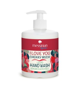 Messinian Spa I Love You Cherry Much Liquid Hand Wash Κρεμοσάπουνο Χεριών 400ml