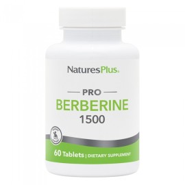 Natures Plus PRΟ Berberine 1500mg Βερβερίνη για τα Υγιή Επίπεδα Σακχάρου στο Αίμα 60 Ταμπλέτες