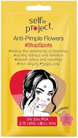 Selfie Project Anti-Pimple Stop Spots σε Σχήμα Λουλουδιού για την Ακμή 20 Τεμάχια