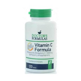 Doctors Formulas Vitamin C 1000mg Συμπλήρωμα Διατροφής για το Ανοσοποιητικό Σύστημα 120 Δισκία