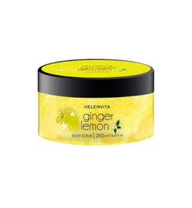 Helenvita Body Scrub Ginger Lemon Scrub Σώματος με Άρωμα Λεμονιού & Τζίντζερ 250ml
