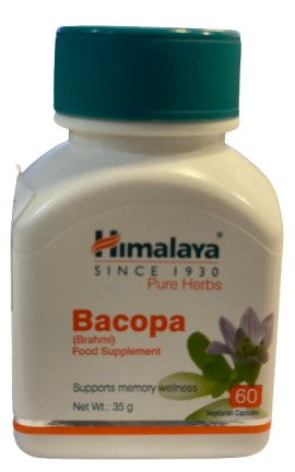 Himalaya Wellness Bacopa (Brahmi) για την Βελτίωση της Μνήμης 60 Κάψουλες