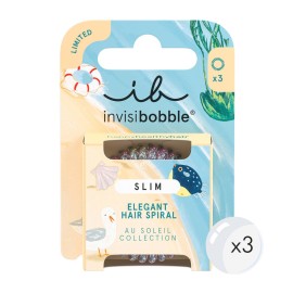 Invisibobble Slim Au Soleil Vibrant Vacation Λαστιχάκια Μαλλιών 3 Τεμάχια