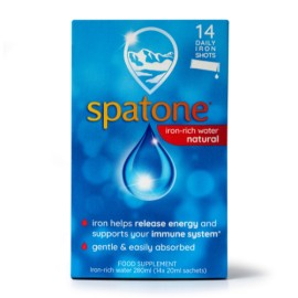 Spatone Iron Rich Water Natural Φυσικό Νερό Πλούσιο σε Σίδηρο 14 Shots x 20ml