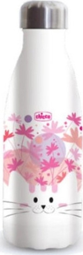 Chicco Drinky Μπουκάλι Θερμός Ιnox Γάτα 350ml