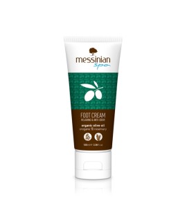 Messinian Spa Oregano & Rosemary Foot Cream Relaxing Anti Odor Ενυδατική Κρέμα Ποδιών Ρίγανη - Δενδρολίβανο 100ml