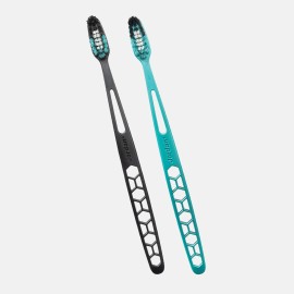 Jordan Ultralite Whitening Soft Οδοντόβουρτσα Ενηλίκων Μπλε, Πράσινη 1 Τεμάχιο