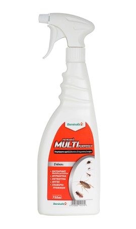 Dominate Plus Tetrapiu Multipurpose Ετοιμόχρηστο Εντομοκτόνο Επαφής για την Καταπολέμηση Βαδιστικών & Ιπτάμενων Εντόμων 750ml