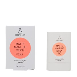 Youth Lab Matte Make up Stick SPF50 Dark Ματ Αντηλιακό Make up Stick για Ομοιόμορφη Κάλυψη & Έλεγχο της Λιπαρότητας Σκούρα Απόχρωση 20gr