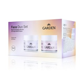Garden PROMO Face Duo Set Θρεπτική Κρέμα Νυκτός 50ml & Αντιρυτιδική Κρέμα Προσώπου με Υαλουρονικό Οξύ 50ml