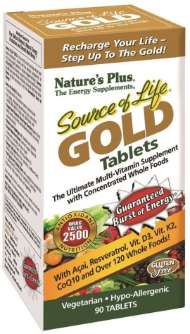 Natures Plus Source Of Life Gold, 90 ταμπλέτες
