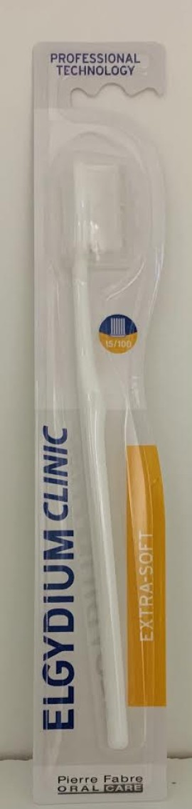 Elgydium Clinic 15/100 Οδοντόβουρτσα Πολύ Μαλακή 1 Τεμάχιο