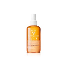 Vichy Capital Soleil SPF50 Αντηλιακό Νερό με β-Καροτένιο για Ομοιόμορφο Μαύρισμα 200ml