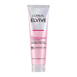 LOreal Paris Elvive Glycolic Gloss Conditioner Λείανσης 150ml