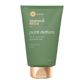 Medisei Panthenol Extra Pure Nature 3 in 1 Cleanser For Face Body & Hair Πρόσωπο, Σώμα, Μαλλιά 200ml