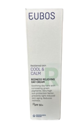 Eubos Cool & Calm SPF50+ Redness Relieving Day Cream Κρέμα Προσώπου Κατά της Ερυθρότητας 40ml