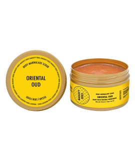 Naughty Dogs Body Scrub Marmalade Pink Shimmer Oriental Oud Απολεπιστικό Σώματος με Ροζ Glitter 250ml