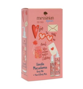 Messinian Spa PROMO Vanilla Macadamia Ενυδατικό Γαλάκτωμα Σώματος 250ml & Hair & Body Ενυδατικό Mist Μαλλιών & Σώματος 100ml