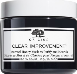 Origins Clear Improvement Charcoal Honey Mask to Purify and Nurish Μάσκα Προσώπου με Ενεργό Άνθρακα και Μέλι για Βαθύ Καθαρισμό και Θρέψη 75ml