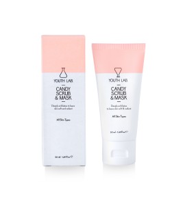 Youth Lab Candy Scrub & Mask All Skin Types Εντατική Απολέπιση & Μάσκα Προσώπου για Όλους τους Τύπους Επιδερμίδας 50ml