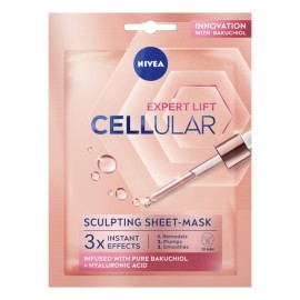 Nivea Cellular Expert Lift Sheet Mask Αντιρυτιδική Υφασμάτινη Μάσκα Προσώπου 1 Τεμάχιο