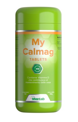 Meetab My Calmag για την Φυσιολογική Λειτουργία των Οστών & των Μυών 120 Ταμπλέτες