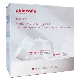 Skincode PROMO Daily Revitalizing Duo Essentials Energizer Cream 24h Κρέμα Προσώπου 50ml - Revitalizing Eye Contour Κρέμα Ματιών 15ml