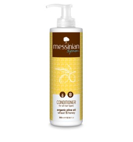 Messinian Spa Conditioner Wheat - Honey Μαλακτική Κρέμα Μαλλιών Σιτάρι & Μέλι 300ml