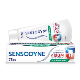Sensodyne Sensitivity & Gum, Οδοντόκρεμα για Ευαίσθητα Δόντια και Ούλα που Αιμορραγούν, 75ml