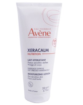 Avene XeraCalm Nutrition Moisturizing Lotion Ενυδατικό Γαλάκτωμα Προσώπου - Σώματος για Ευαίσθητες & Ξηρές Επιδερμίδες 200ml