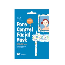 Vican Cettua Clean & Simples Pore Control Facial Mask Μάσκα Προσώπου για Σύσφιξη των Πόρων 1 Τεμάχιο