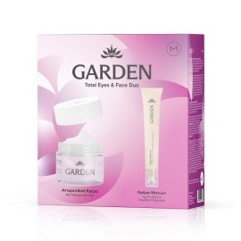 Garden PROMO Αντιρυτιδική Κρέμα με Υαλουρονικό Οξύ 50ml & Κρέμα Ματιών με Πεπτίδιο & Μεταλλικό Απλικατέρ 20ml