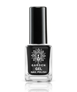 Garden Nail Ημιμόνιμο Gel Νυχιών Jet Black No.60 12.5ml