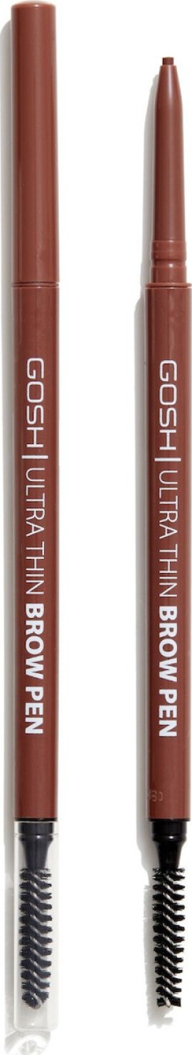 Gosh Ultra Thin Eyebrow Pen 001 Brown Waterproof Μηχανικό Μολύβι Φρυδιών 0.09gr