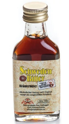 Ευ ζην Schweden Bitter Ελιξήριο από Βότανα με Αλκοόλ για Υγεία & Ευεξία 20ml