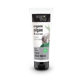 Natura Siberica Organic Shop Face Mud Mask Sea Depth Μάσκα Προσώπου Θαλασσινής Λάσπης για Σύσφιξη των Πόρων για Όλους τους Τύπους Επιδερμίδας και Όλες τις Ηλικίες 75ml