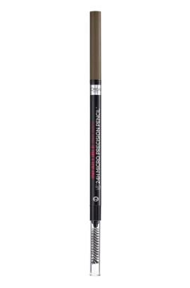 LOreal Paris Infaillible Brow 24h Micro Precision Pencil 1.0 Ebony Για Έντονα Φρύδια 1,2gr