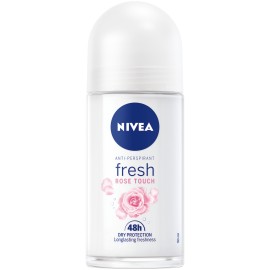 Nivea Fresh Rose Touch Γυναικείο Αποσμητικό Roll on 48ωρης Προστασίας 50ml