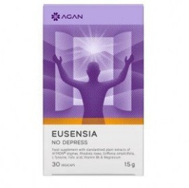 Samcos Agan Eusensia No Depress Συμπλήρωμα Διατροφής για Βελτίωση της Διάθεσης 30 Φυτικές Κάψουλες