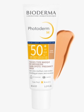 Bioderma Photoderm Μ SPF50+ Doree Αντηλιακή Kρέμα για τo Δέρμα με Καφέ Κηλίδες & Μέλασμα - Golden Απόχρωση 40ml