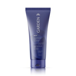 Garden Men Gel Καθαρισμού 3 σε 1 με Εκχύλισμα Φλοιού Ιτιάς & Ήπιους Καθαριστικούς Παράγοντες για Σώμα, Μαλλιά & Πρόσωπο 200ml
