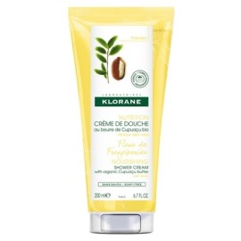 Klorane Creme de Douche Cupuacu Fleur de Frangipanier Κρεμώδες Ντους, 200ml
