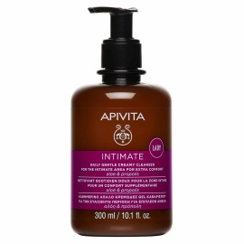 Apivita Intimate Lady Καθημερινό Απαλό Κρεμώδες Καθαριστικό για την Ευαίσθητη Περιοχή για Επιπλέον Άνεση 300ml